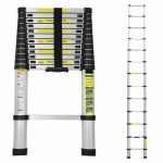 3.8m Single Telescopic Ladder